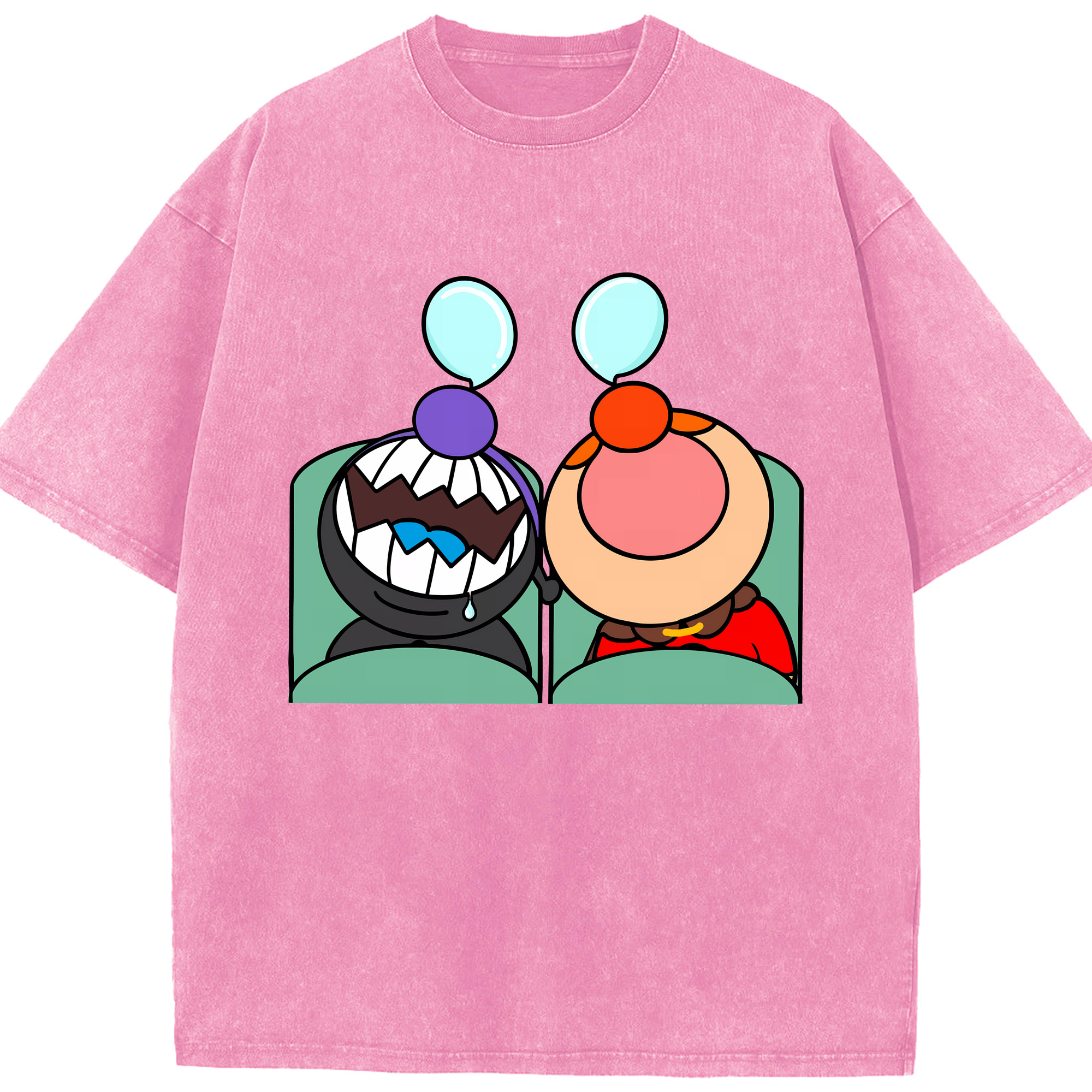（画像用） アンパンマン Anpanman 綿100% ヴィンテージ風 半袖Tシャツ（フロントプリント）